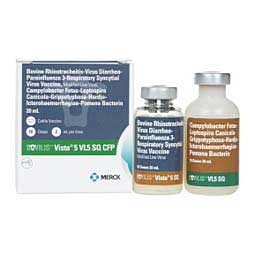 Bovilis Vista 5 VL5 SQ CFP Cattle Vaccine Merck